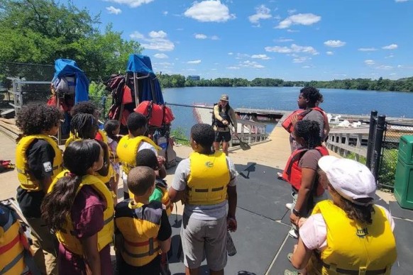 Mystic Learning Center lake event