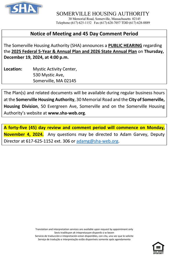 Public Hearing Notice 2025